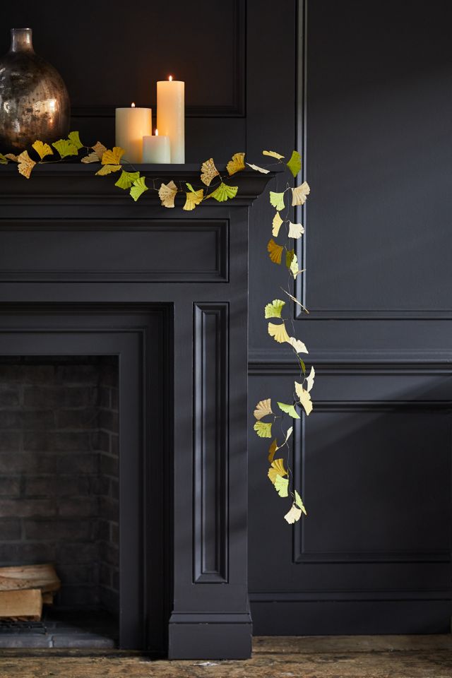 Iron Ginkgo Garland #1