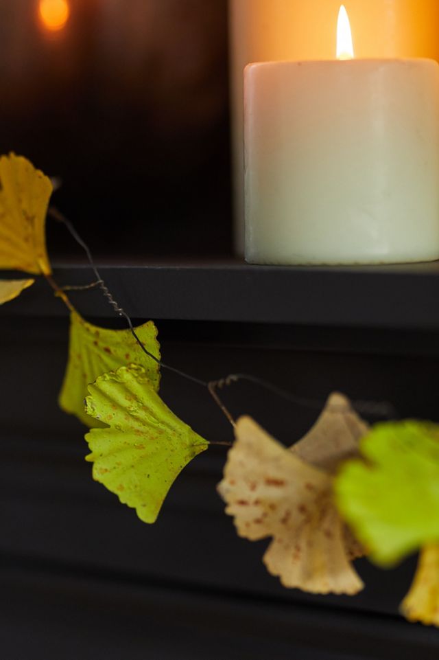 Iron Ginkgo Garland #3
