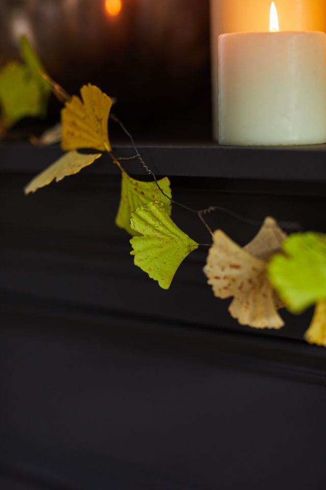 Iron Ginkgo Garland #4