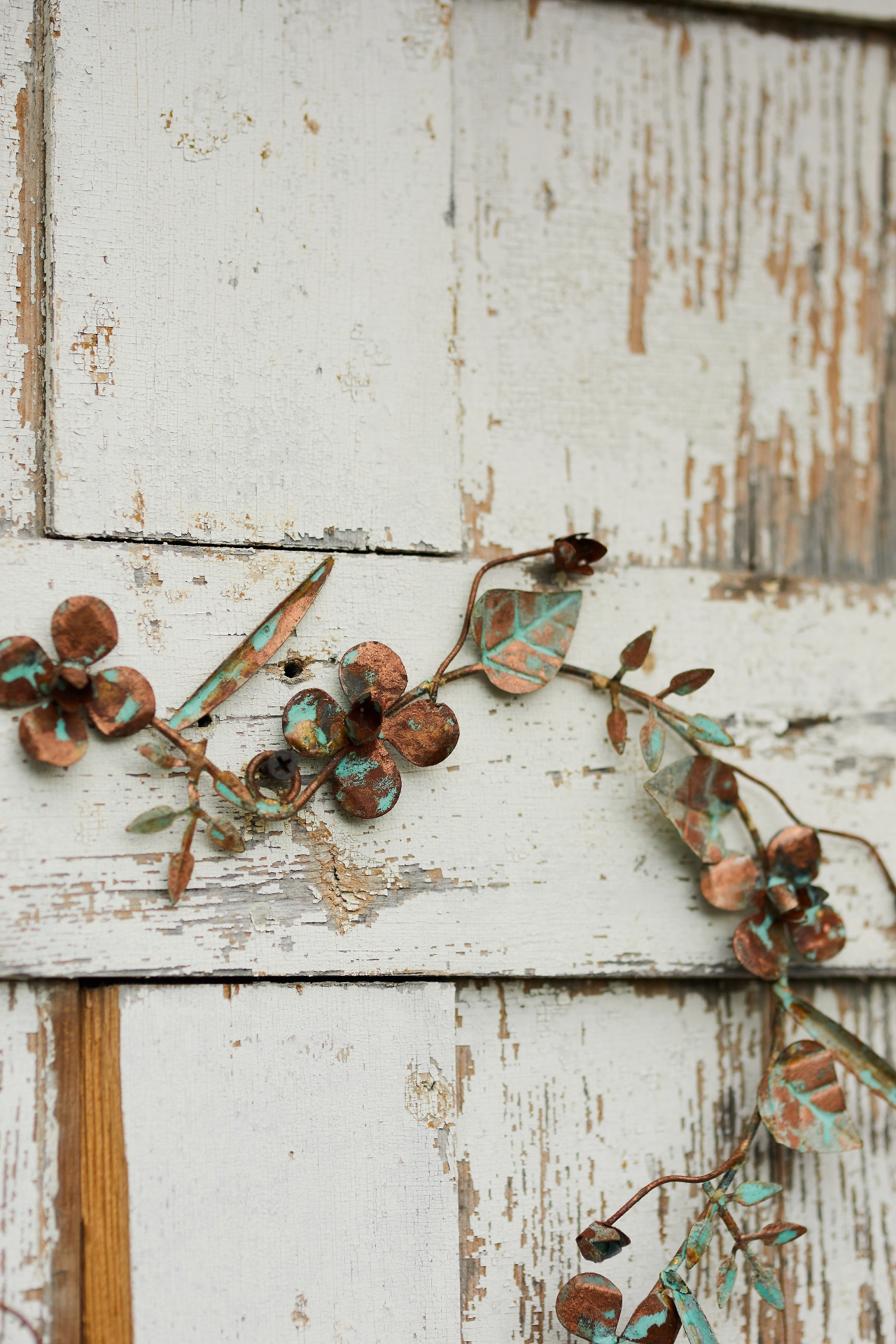 Gilded Botanicals Iron Heart Wreath