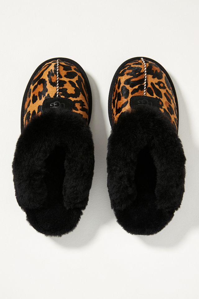 UGG Animal-Printed Coquette Slippers #1