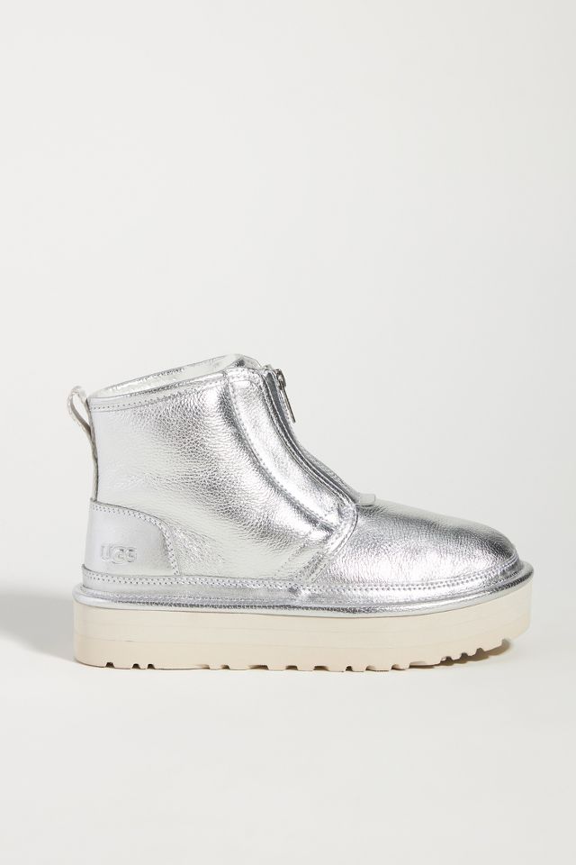 Uggs silver deals metallic boots