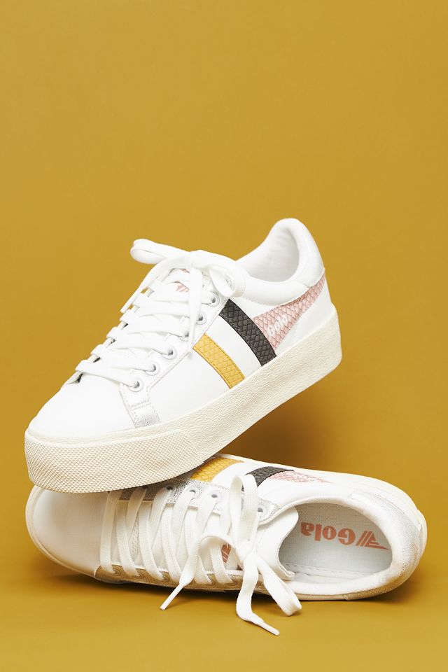 Gola store platform sneakers