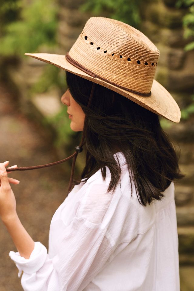 Woven sales sun hat