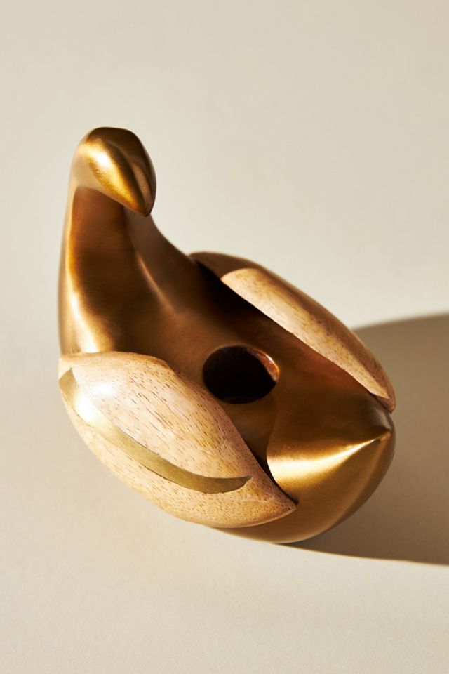 Graceful Swan Taper Candle Holder #1