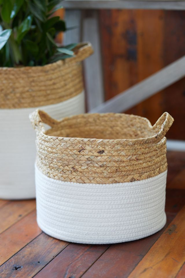 Color Block Woven Baskets, Set of 3 #1