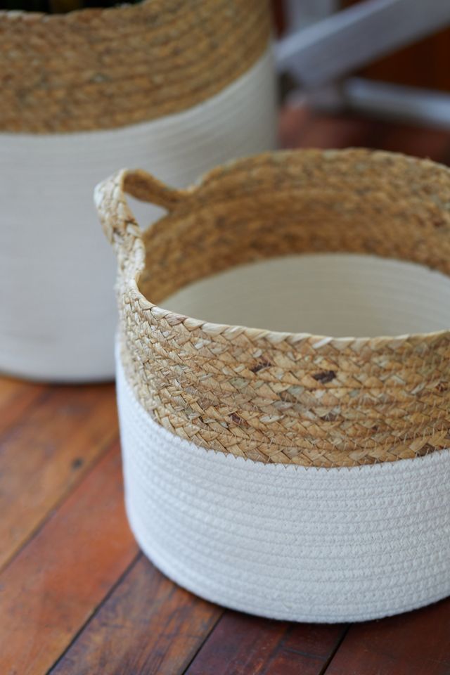 Color Block Woven Baskets, Set of 3 #3