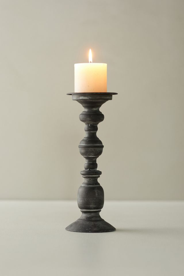 Black Iron Candlestick #1