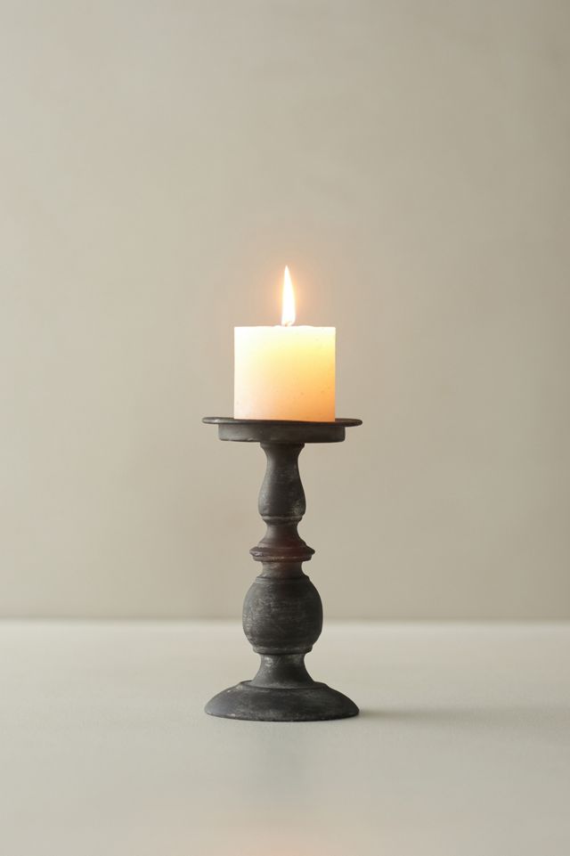 Black Iron Candlestick #3