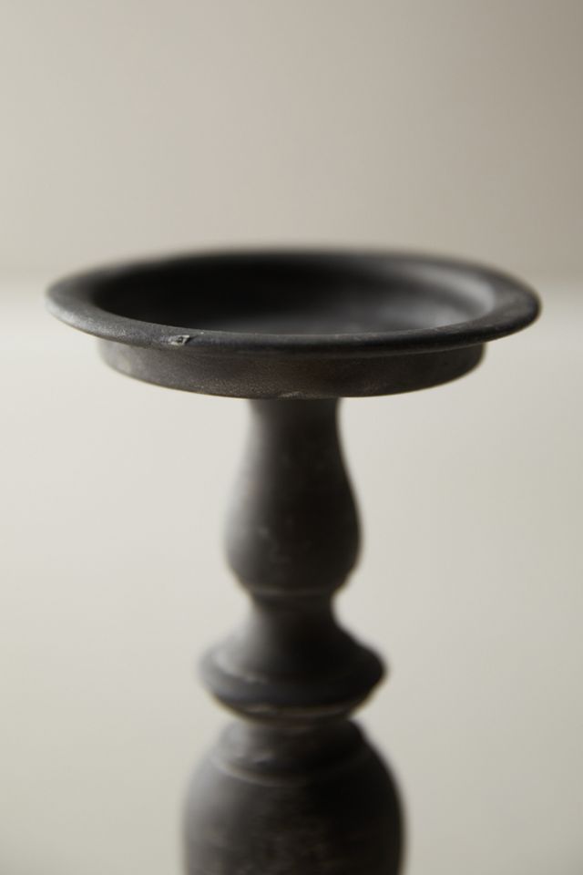 Black Iron Candlestick #5