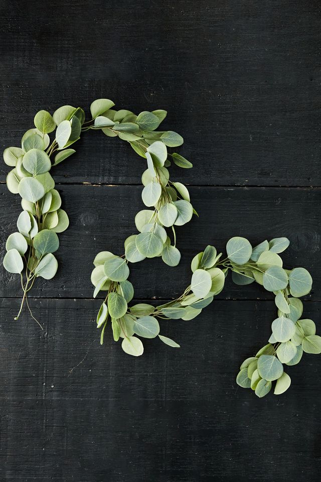 Faux Eucalyptus Garland Anthropologie