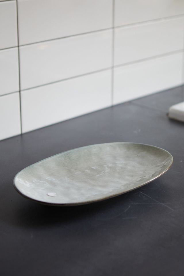 Textured Ceramic Serving Tray #3
