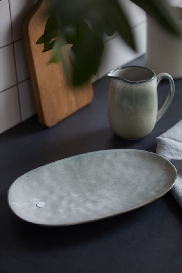 Textured Ceramic Serving Tray #4