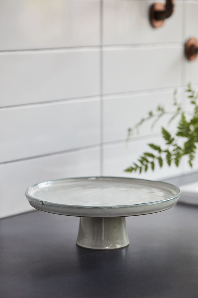 Ceramic Gray Cake Stand #4