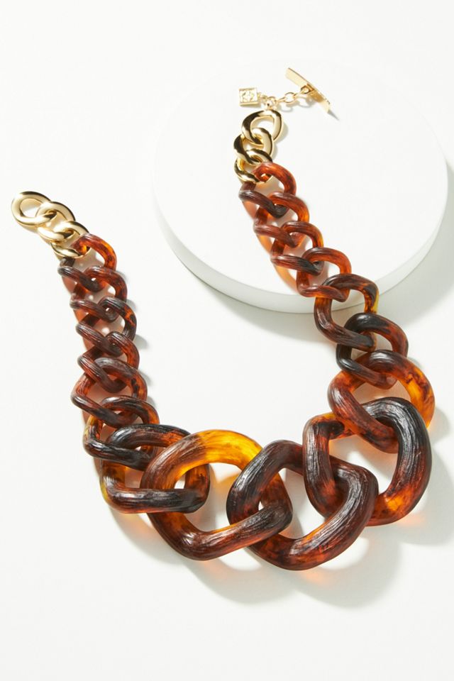 Nellie Resin Chain Necklace