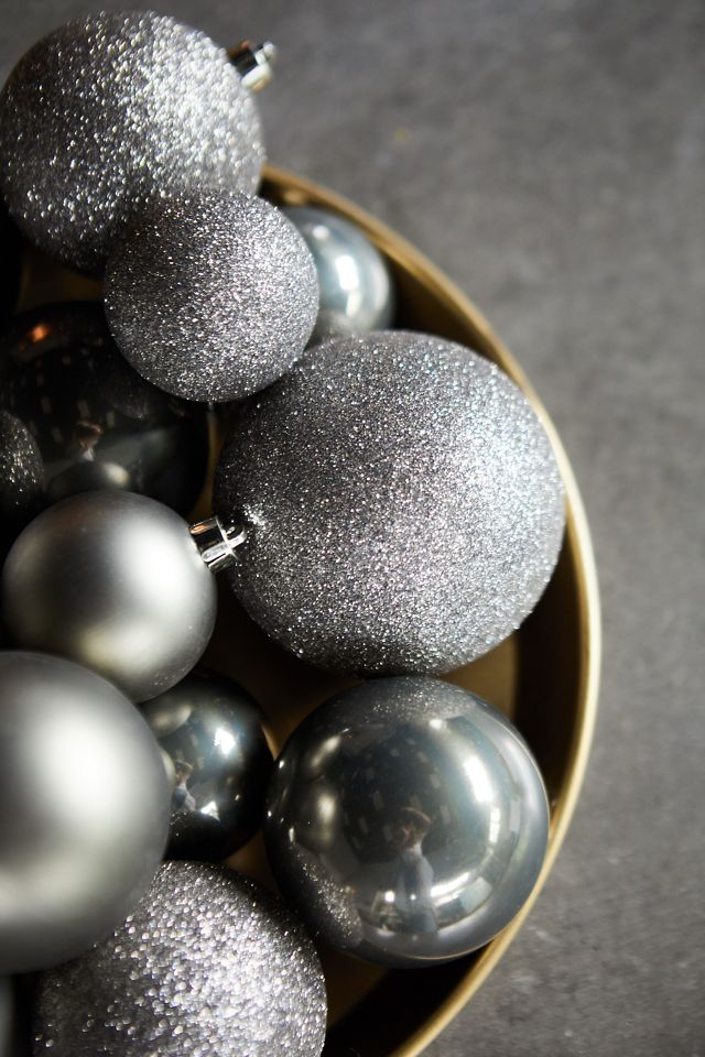 Shatterproof Globe Ornaments, Set of 26 #1