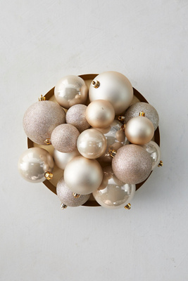 Terrain Shatterproof Globe Ornaments, Set Of 26