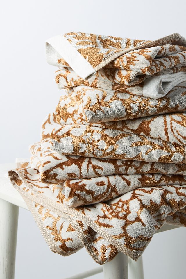 Harvest Garden Towels Set of 6 AnthroLiving