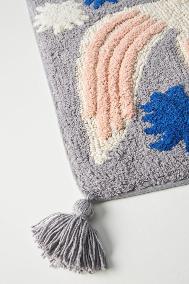 Marcello Velho Twin Flame Bird Bath Mat #1
