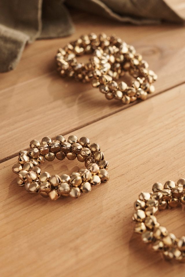 Jingle Bell Napkin Ring Holders, Set of 4 #1