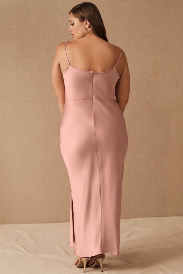 Cali Satin Charmeuse Midi Dress #4