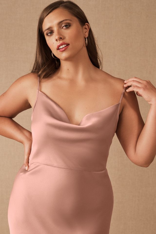 Cali Satin Charmeuse Midi Dress #5