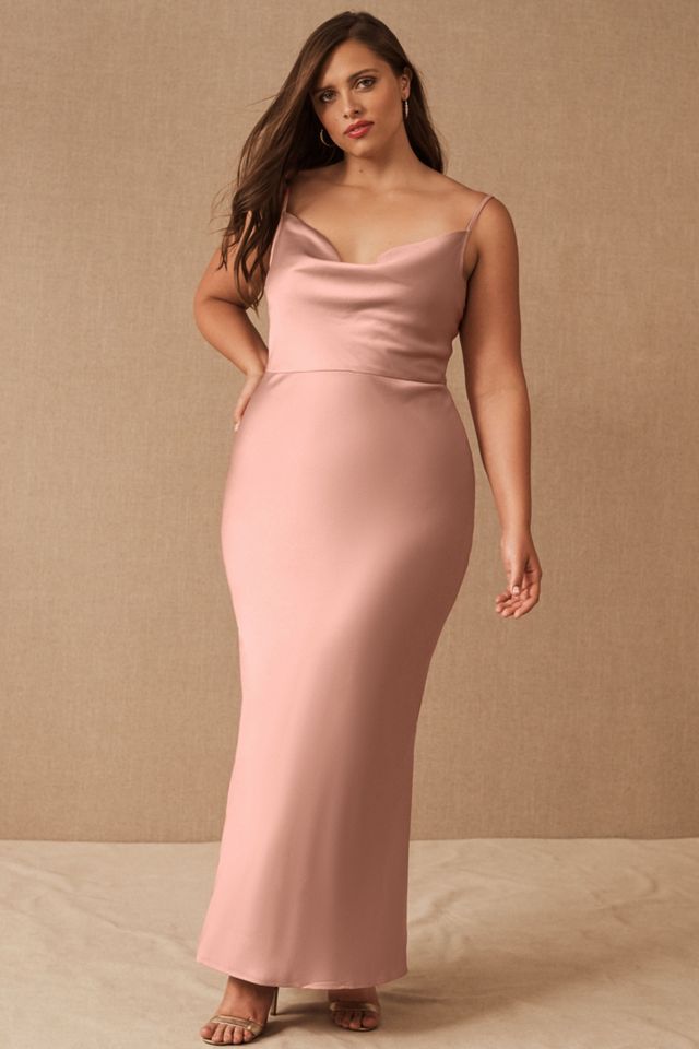 Cali Satin Charmeuse Midi Dress #3