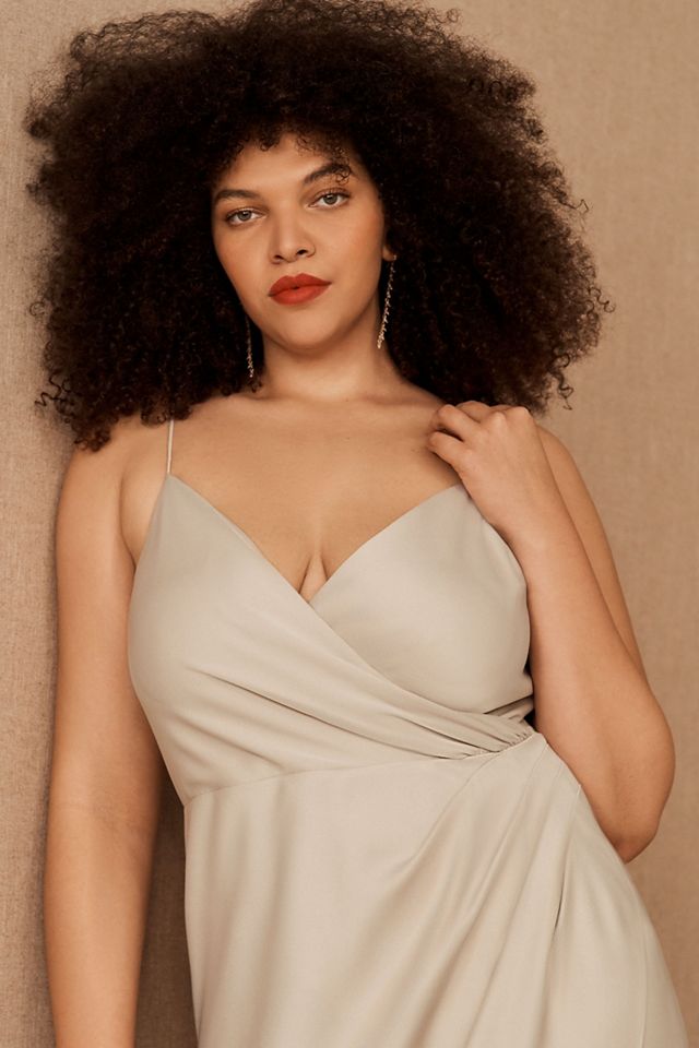 BHLDN Freya Satin Charmeuse Dress #5