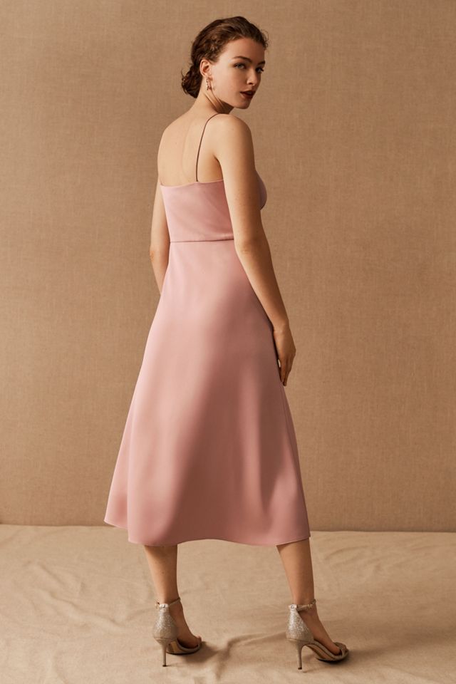 Maren Satin Charmeuse Dress #1