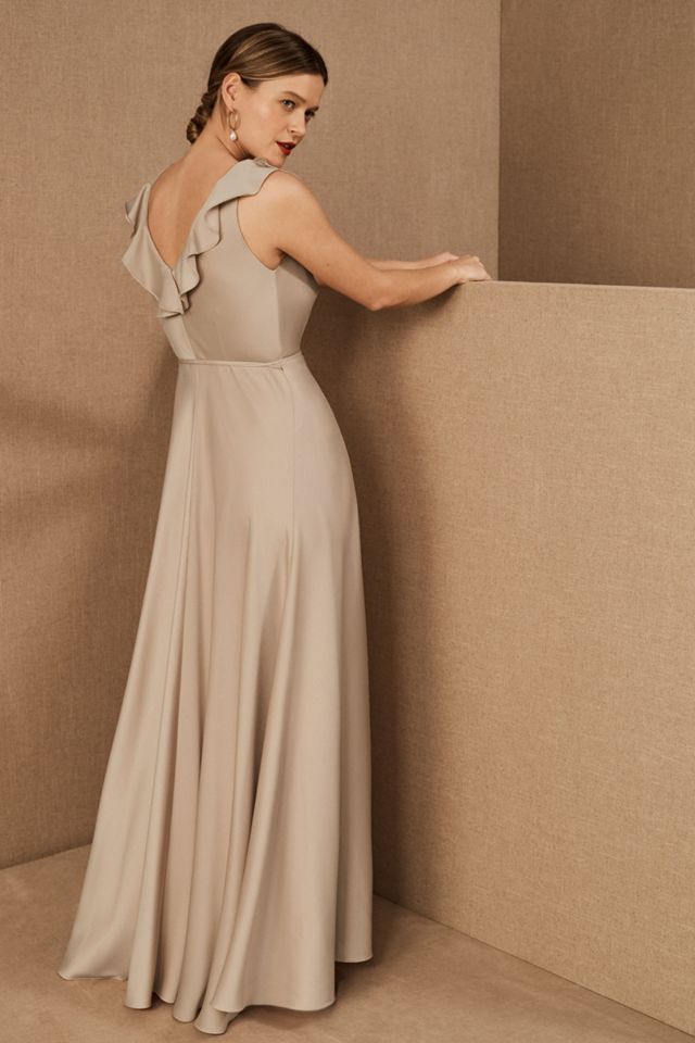 Tansy Satin Charmeuse Maxi Dress #1