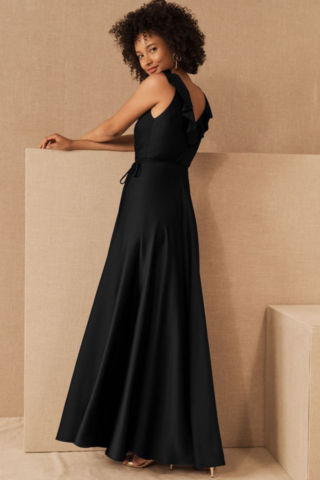 Tansy Satin Charmeuse Maxi Dress #1