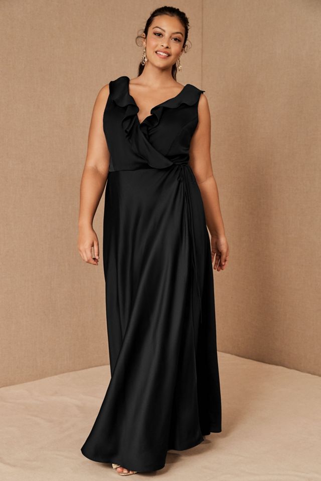 Tansy Satin Charmeuse Maxi Dress #3
