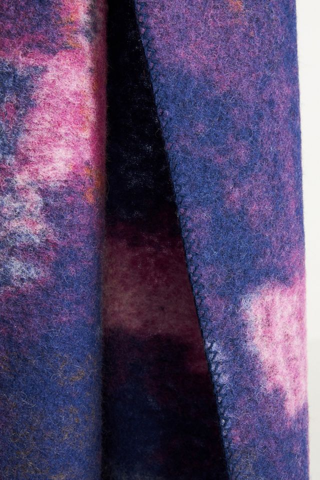 Willow Wool Blend Throw Blanket #1