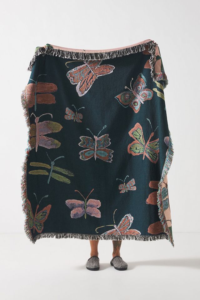 Jacquard-Woven Cierra Throw Blanket #1