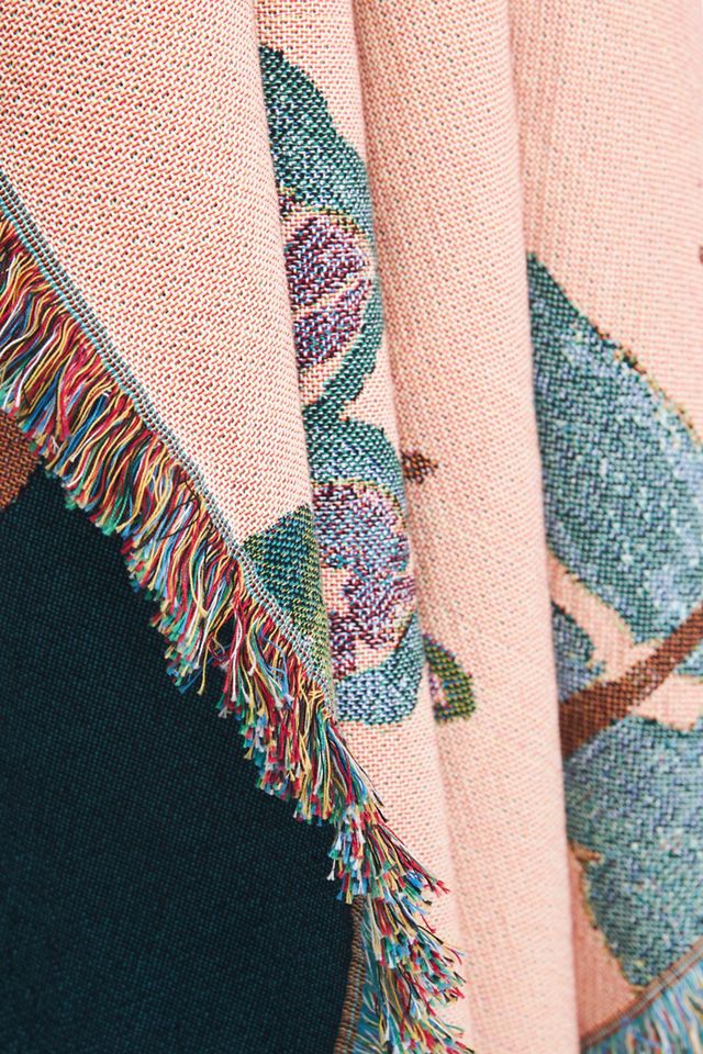 Jacquard-Woven Cierra Throw Blanket #3