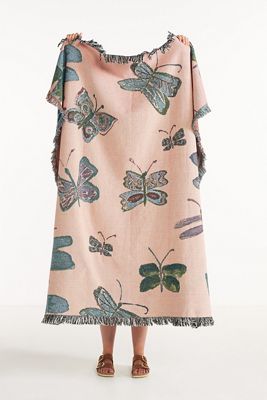 Jacquard-Woven Cierra Throw Blanket