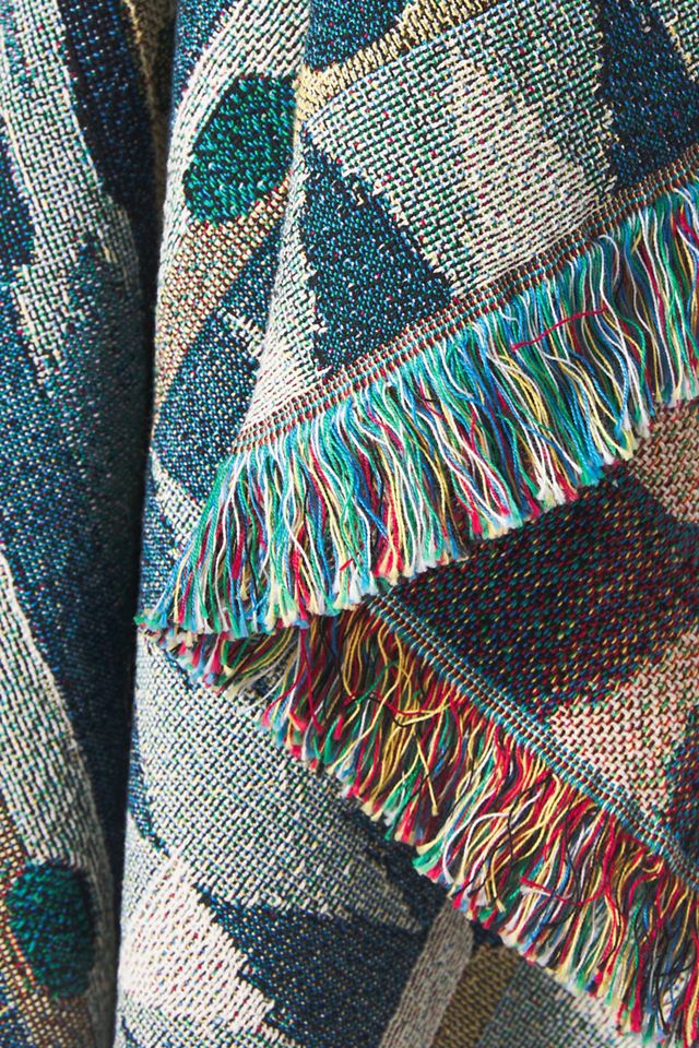 Jacquard-Woven Cierra Throw Blanket #1