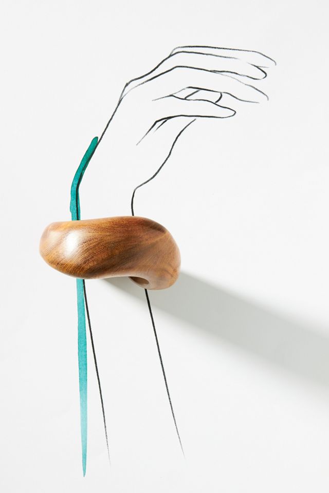 Wooden Cuff Bracelet #2