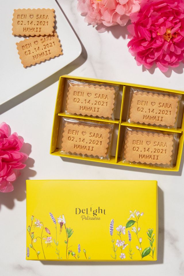 Delight Patisserie Custom Message Shortbread Cookies #1