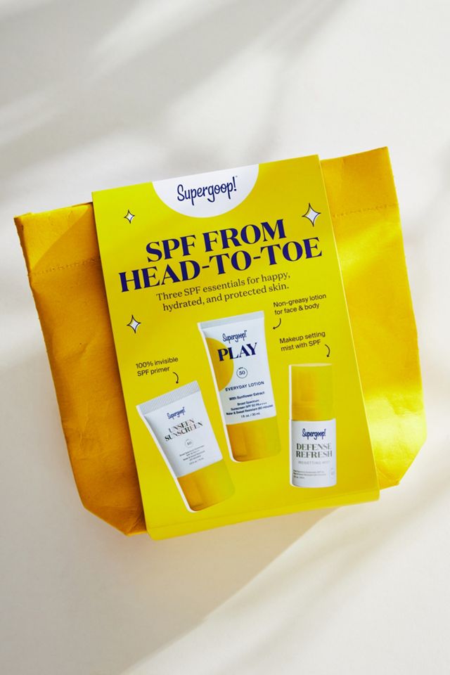 Supergoop! SPF 40+ From Head-to-Toe Sunscreen Kit #1
