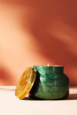 Capri Blue Fir & Firewood Glass Jar Candle