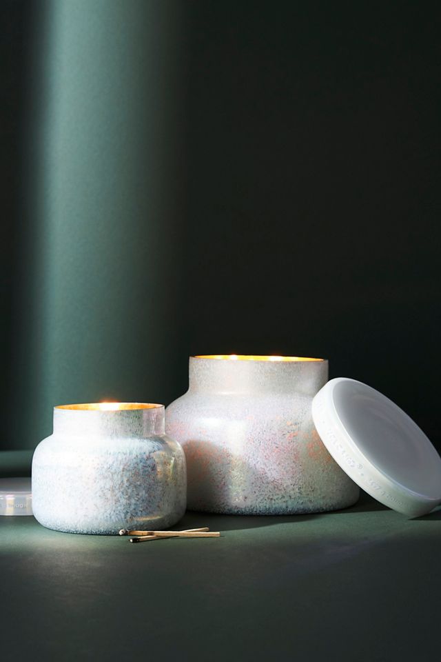 Capri Blue Volcano Giant Iridescent Glass Jar Candle #1