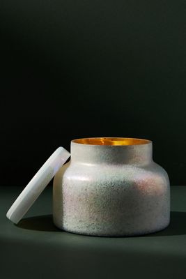 Capri Blue Volcano Giant Iridescent Glass Jar Candle