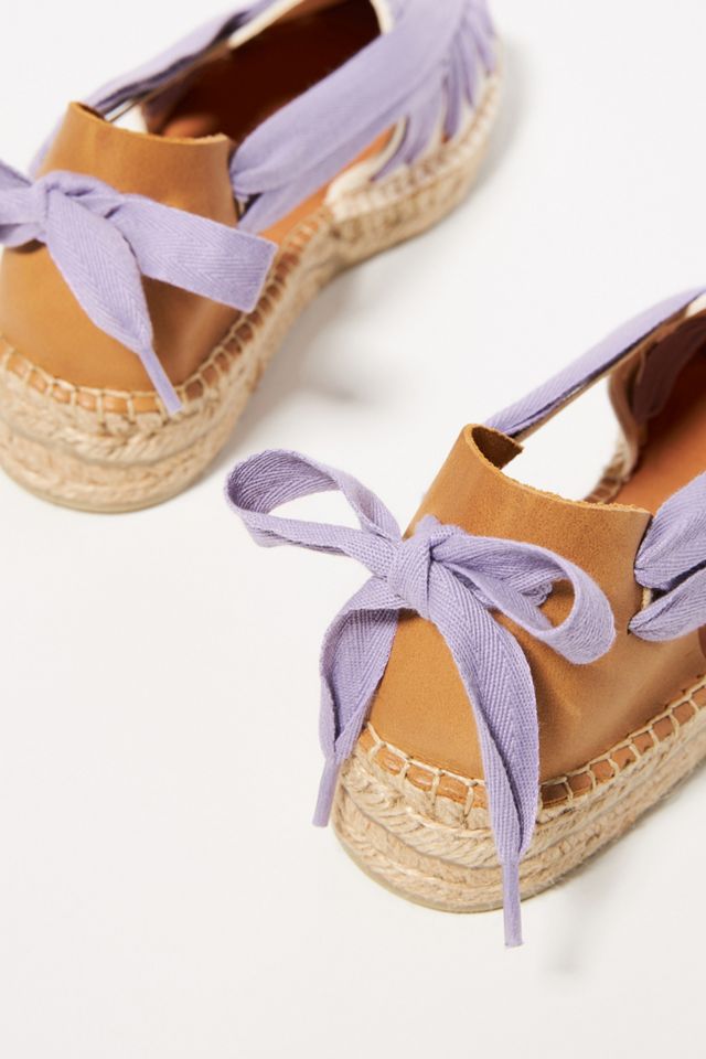 Naguisa Ribbon Espadrille Sandals #3