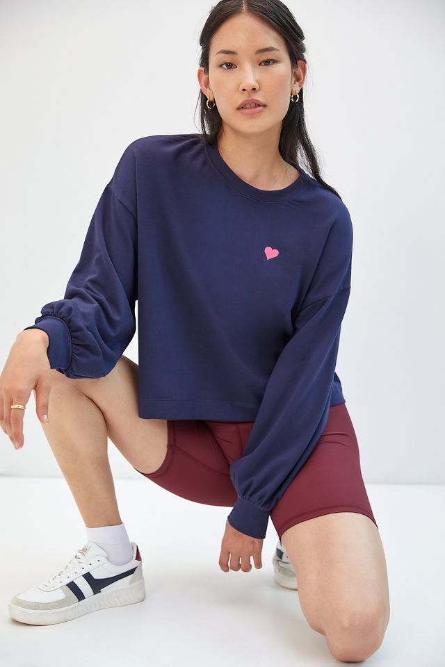 Sundry store heart sweatshirt