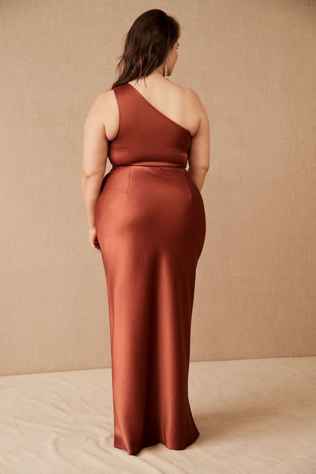 Dylan Satin Charmeuse Maxi Dress #5