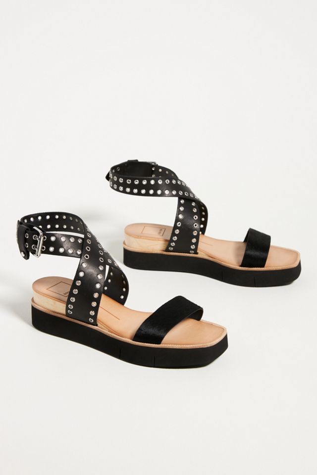 Dolce Vita Studded Ankle Strap Sandals #1