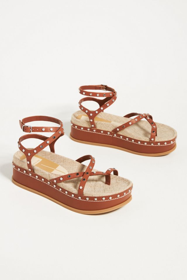 Dolce Vita Studded Platform Sandals #1