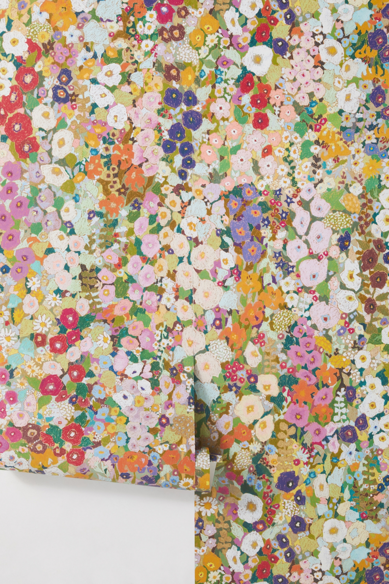 House of Hackney Hollyhocks Wallpaper