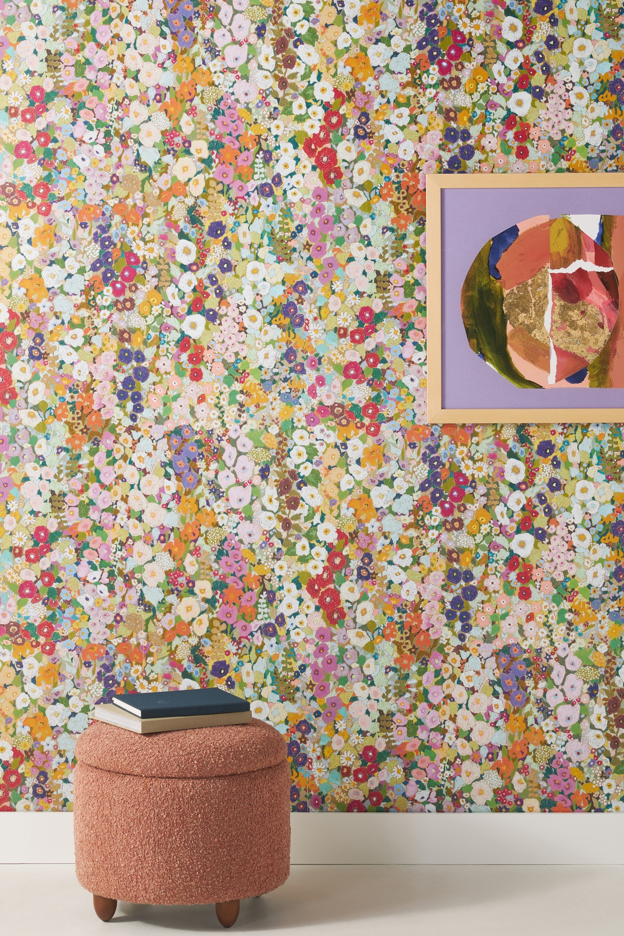 House of Hackney Hollyhocks Wallpaper